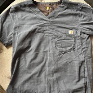 Carhartt Gray Short Sleeve Tee for Everyday Comfort